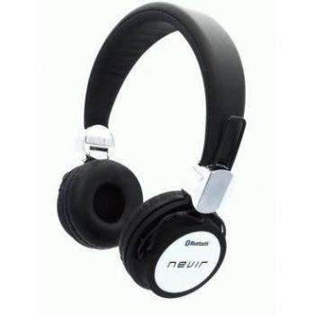 Auriculares Nevir NVR-941 BH Bluetooth color blanco