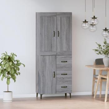 VidaXL Highboard Engineered Wood Grey Sonoma