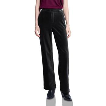 Cordura Straight Leg Broek, Street One Studio – Zwart, Size 38 voor Vrouwen