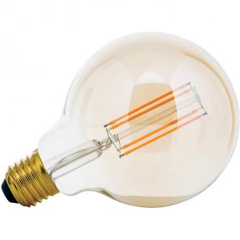 ORION E27 G95 6W Dimmable Amber LED Globe 2200K