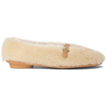 Ballet Flats Noella Furlé, Salvatore Ferragamo, Beige