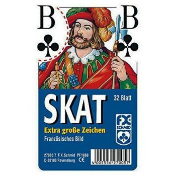 Ravensburger Spielkarten 27005 – Klassisches Skatspiel