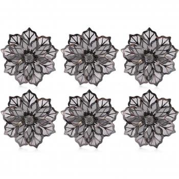 Copo de Cristal Floral