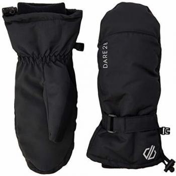 Dare 2b Moufles de Ski Homme Veracity Imperméables, Respirantes et Isolantes, Noir, XL