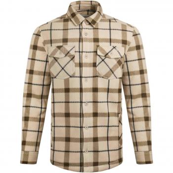 Weird Fish Tyburn Check Fleece Shacket Large