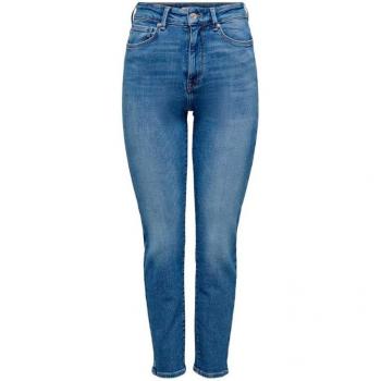 Pantalones Only Onlemily Azul Denim Mujer