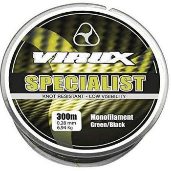 Virux 1000M Dual‑Color Green/Black Fishing Line – 0.450 mm Unisex
