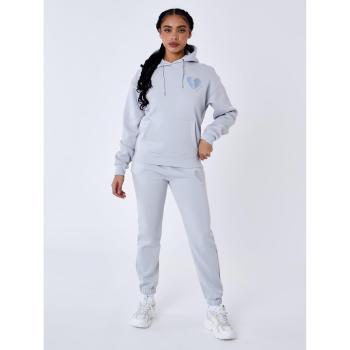 Sudadera con capucha azul mujer Heartbroken Project X Paris