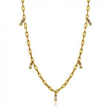 Ania Haie Collier goutte Glow Getter en argent 925 doré AH-N018-02G