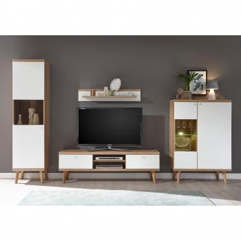 Andas Wohnwand Merle, 4-teiliges Set