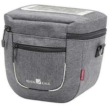 KlickFix Unisex – Erwachsene Aventour Compact City E Lenkertasche, Grau, 3 Liter