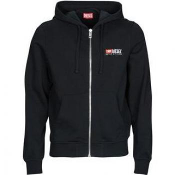 Sweat-shirt Diesel S-GINN-HOOD-ZIP-DIV Noir pour hommes EU XS