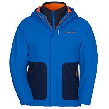VAUDE Campfire Veste 3 en 1 pour Enfant IV Veste Double XS Radiate Blue