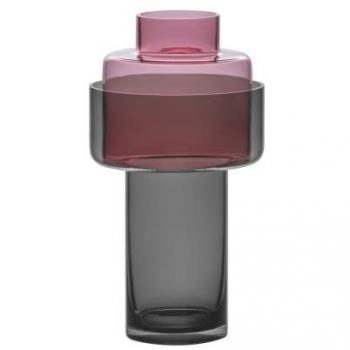 Verre de vase Aura gris 31 cm