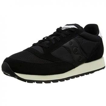 Saucony Jazz Original Vintage, Chaussures de Course Femme, Noir, 38.5 EU