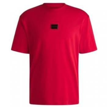 HUGO T-Shirt mit Label-Patch Modell 'Dugojelly', Größe S