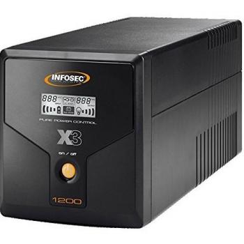 UPS INFOSEC X3 EX avec écran LCD 1200VA