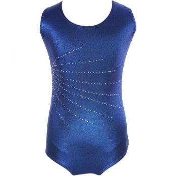 Vestido de ballet niña, sin mangas, cuello V, para danza