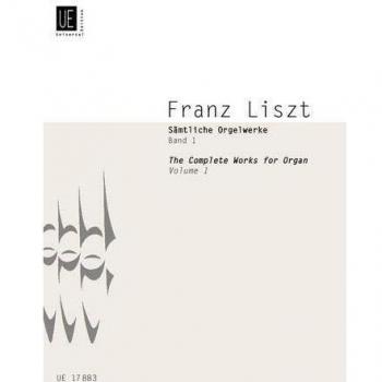 Partitions classique UNIVERSAL EDITION LISZT FRANZ