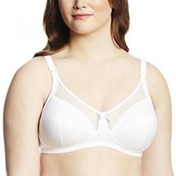 Royce Charlotte Breast Care Bra – White (Non Wired, Size 28H)