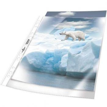 Durable Punched Pocket A4 Clear Sleeves