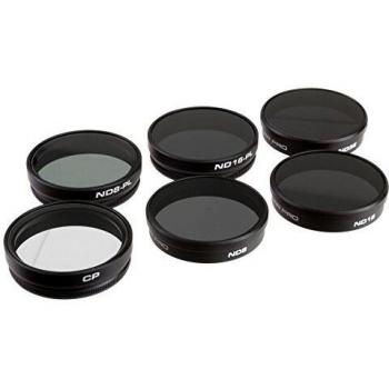 PolarPro 6‑Pack Filters for DJI Phantom 3 Cameras
