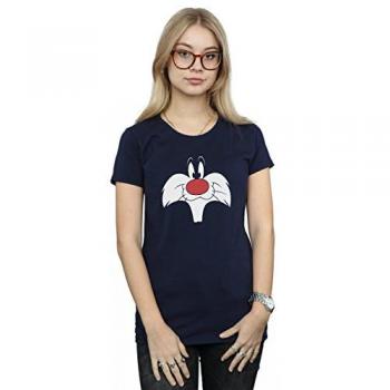 Looney Tunes Sylvester Big Face T-Shirt for Women