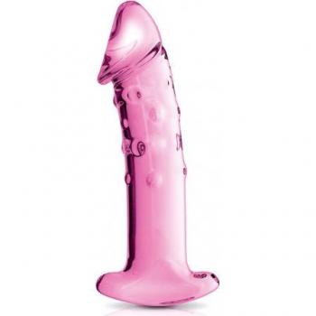Glossy Toys Gode en Verre Point G Glossy N°3 Rose