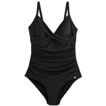 Next Damen Badeanzug mit Bauchkontrolle in Schwarz