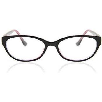 Gafas Ópticas con Marco Completo en Plástico Negro – Lentes Recetadas para Hombres, Filtración Azul Activa