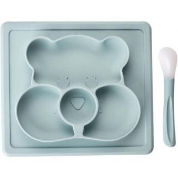 Silicone Mat Baby Feeding Bowl Tray