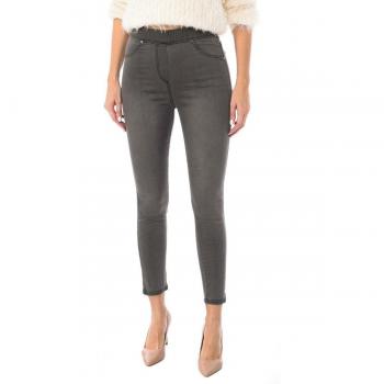 Leggings femme effet denim noir 1809 XL