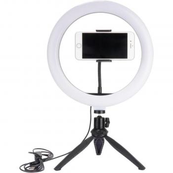 Fotopal 6/10 inch Dimmable Video Light with Tripods