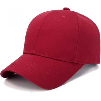 Solid Color Half Ponytail Baseball Cap