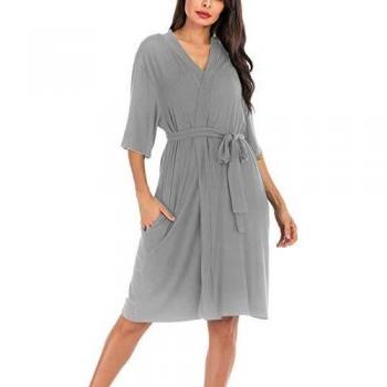 Kimono Scollo a V Corto ABirdon