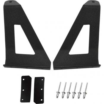 52 Inch Curved LED Light Bar Bracket Kit for 2004 Ford F-150 Upper Windshield Roof