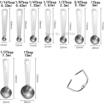 Cuillère doseuse pour épices en inox