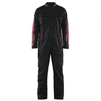 Vêtement de travail Stretch 2D Noir/Rouge 6144