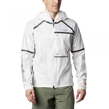Chaqueta Softshell Columbia Outdry Ex Lightweight Hombre, Color Blanco, S