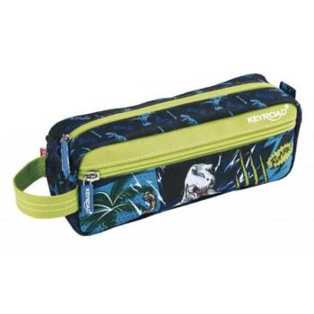 Keyroad Dino‑Stiftetui – Federmäppchen 21,5 × 9 × 5,5 cm
