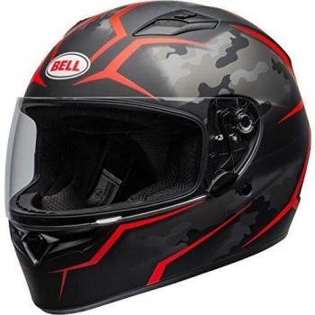 BELL CASCO QUALIFIER STEALTH NEGRO/ROJO M