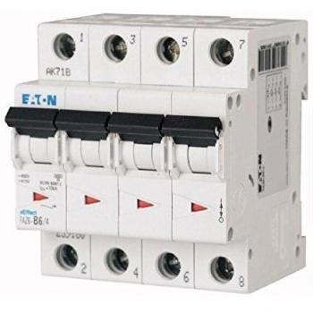 Interrupteur magnétothermique 4 modules Eaton 50A courbe C