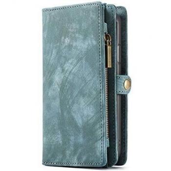 KelaSip Magnetic Flip Wallet & Card Slot Cover for iPhone 8 Plus – Blue