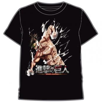 Camiseta de Eren Yeager de Attack on Titan para adultos