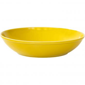 Saikai 13236 Hasami Yellow Dinner Bowl – 21 cm – Dishwasher Safe