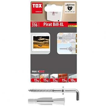 Taco con gancho H-D Tox 51 mm