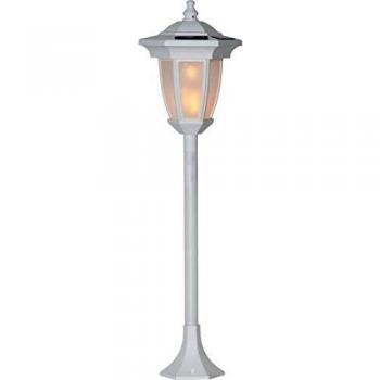 4-in-1 White Solar LED Flame Light