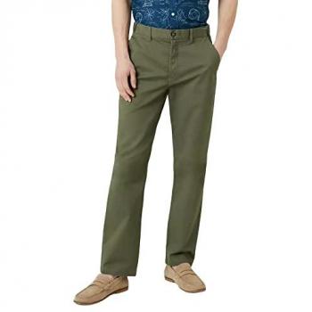 Maine Men's Premium Khaki Chino Trouser