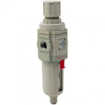 Regulador Neumático B49G de RS PRO, Grado de Filtración 5μm y Purga Manual