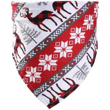 Toalla Triangular para Mascotas con Diseño Navideño